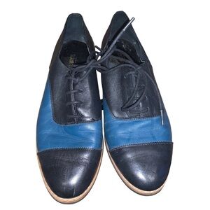 Kate Spade “Saturday” Two Toned Oxford Shoe